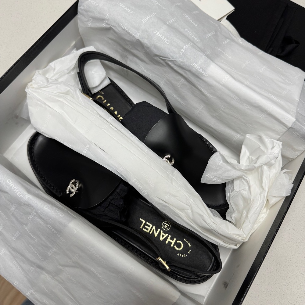 Chanel Slingback Loafers | NIB | Size 38.5C - Picture 11 of 12